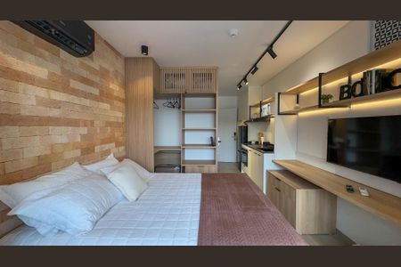 Estúdio de kitnet/studio para alugar com 1 quarto, 24m² em Santo Amaro, São Paulo