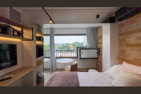 Estúdio de kitnet/studio para alugar com 1 quarto, 24m² em Santo Amaro, São Paulo
