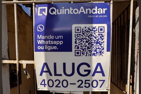 Placa  de casa para alugar com 1 quarto, 63m² em Jardim Moreno, São Paulo