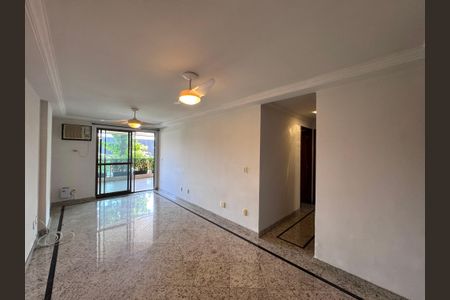 Sala de apartamento para alugar com 3 quartos, 110m² em Recreio dos Bandeirantes, Rio de Janeiro
