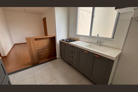 Cozinha de apartamento para alugar com 2 quartos, 45m² em Residencial Alvaluz, Aparecida de Goiânia