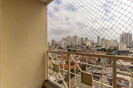 Varanda da Sala de apartamento para alugar com 2 quartos, 56m² em Chácara Califórnia, São Paulo