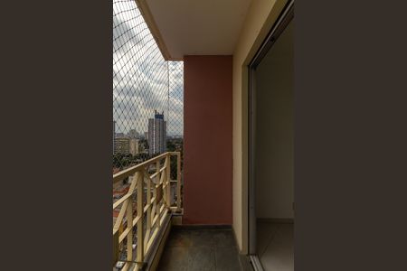 Varanda da Sala de apartamento para alugar com 2 quartos, 56m² em Chácara Califórnia, São Paulo