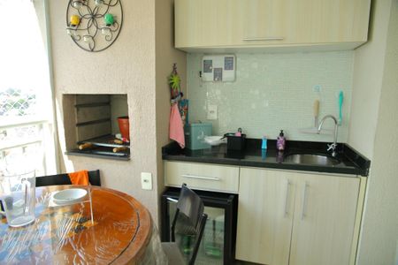 Apartamento à venda com 155m², 3 quartos e 3 vagasVaranda Gourmet da Sala