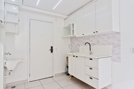 Apartamento para alugar com 32m², 2 quartos e sem vagaCozinha e Área de Serviço
