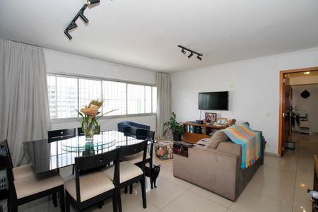 Sala de Estar e Jantar de apartamento à venda com 3 quartos, 114m² em Pinheiros, São Paulo