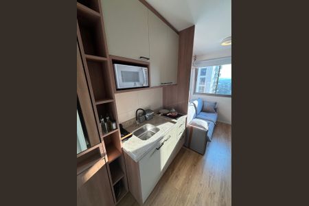 Studio para alugar com 27m², 1 quarto e sem vaga Studio para alugar com 27m², 1 quarto e sem vagaCozinha