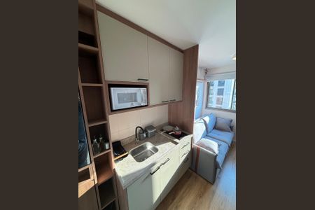 Studio para alugar com 27m², 1 quarto e sem vaga Studio para alugar com 27m², 1 quarto e sem vagaCozinha