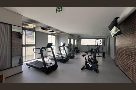 Studio para alugar com 27m², 1 quarto e sem vaga Studio para alugar com 27m², 1 quarto e sem vagaAcademia
