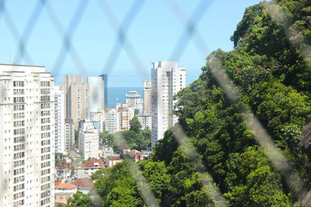 Vista da Sala de apartamento para alugar com 2 quartos, 84m² em Marapé, Santos