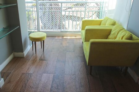 Varanda da Sala de apartamento para alugar com 2 quartos, 84m² em Marapé, Santos