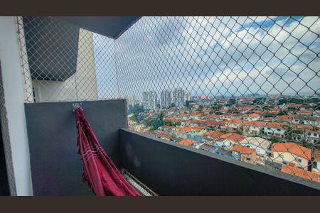 Varanda da Sala de apartamento à venda com 3 quartos, 75m² em Jardim Luanda, São Paulo