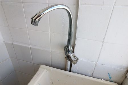 Apartamento à venda com 36m², 1 quarto e sem vagaDetalhe da area de serviço