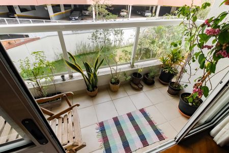 Varanda da Sala de apartamento para alugar com 3 quartos, 111m² em Vila Andrade, São Paulo