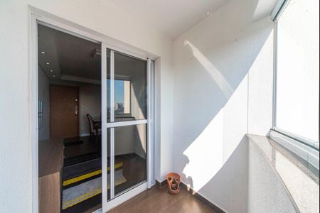 Varanda da Sala de apartamento para alugar com 2 quartos, 57m² em Vila Alpina, Santo André