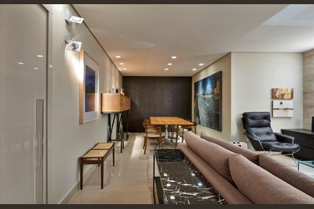 sala de apartamento à venda com 3 quartos, 109m² em Sion, Belo Horizonte