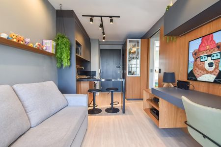 Apartamento à venda com 33m², 1 quarto e sem vagaSala