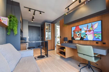 Apartamento à venda com 33m², 1 quarto e sem vagaSala