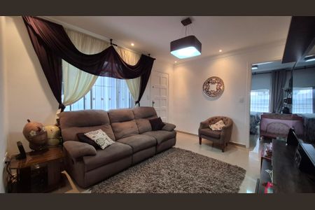 Sala de casa à venda com 3 quartos, 135m² em Vila Curuçá, Santo André