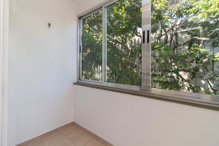 Varanda da Sala de apartamento à venda com 1 quarto, 53m² em Menino Deus, Porto Alegre