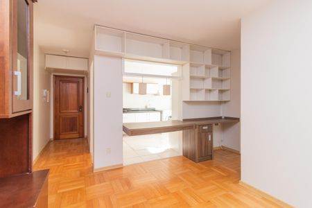 Sala de apartamento à venda com 1 quarto, 53m² em Menino Deus, Porto Alegre