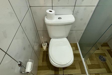 Banheiro  de apartamento à venda com 1 quarto, 40m² em Vila Jerusalem, São Bernardo do Campo