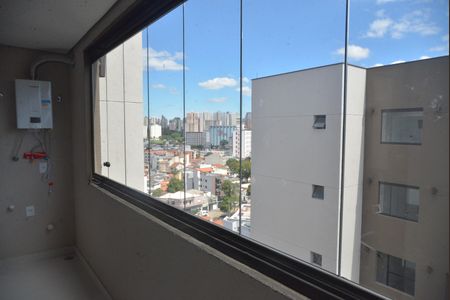Varanda da Sala de apartamento para alugar com 1 quarto, 56m² em Parque das Nações, Santo André
