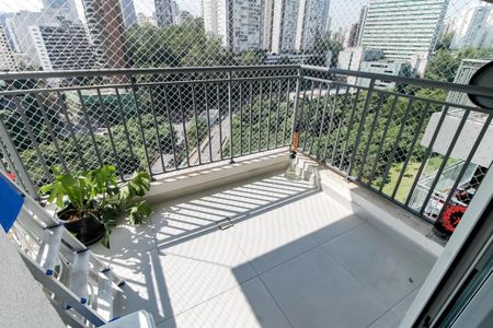 Varanda da Sala de apartamento à venda com 2 quartos, 73m² em Jardim Caboré, São Paulo