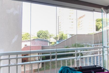 Varanda Sala de apartamento para alugar com 2 quartos, 48m² em Vila Carmosina, São Paulo