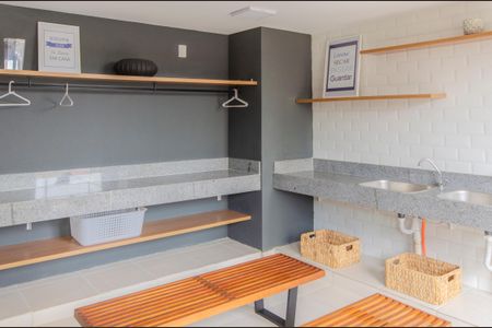 Apartamento para alugar com 35m², 2 quartos e sem vaga Apartamento para alugar com 35m², 2 quartos e sem vagaÁrea comum - Lavanderia