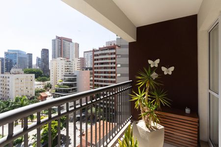 Varanda de apartamento à venda com 2 quartos, 65m² em Vila Olímpia, São Paulo