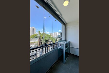 Varanda de kitnet/studio para alugar com 1 quarto, 25m² em Belenzinho, São Paulo