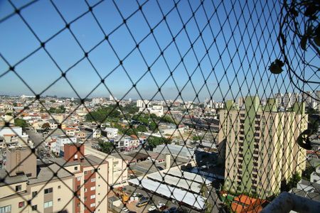 Varanda da Sala- Vista  de apartamento à venda com 3 quartos, 56m² em Jardim Iraja, São Bernardo do Campo