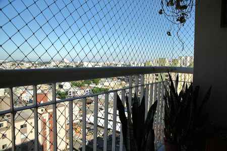 Varanda da Sala de apartamento à venda com 3 quartos, 56m² em Jardim Iraja, São Bernardo do Campo