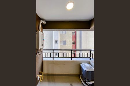 Varanda de kitnet/studio para alugar com 1 quarto, 27m² em Vila Zilda, São Paulo