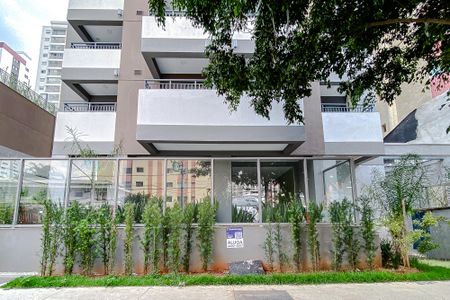 Studio para alugar com 27m², 1 quarto e sem vaga Studio para alugar com 27m², 1 quarto e sem vagaFachada - Plaquinha