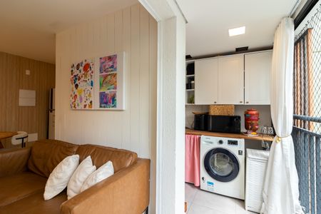 Varanda da Sala de apartamento para alugar com 2 quartos, 50m² em Parque Mandaqui, São Paulo