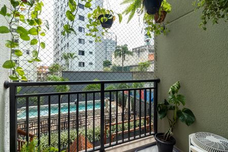 Apartamento para alugar com 50m², 2 quartos e 1 vagaVaranda do Quarto 1