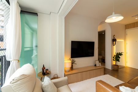 Varanda da Sala de apartamento para alugar com 2 quartos, 50m² em Parque Mandaqui, São Paulo