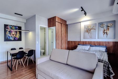 Studio de kitnet/studio para alugar com 1 quarto, 45m² em Várzea da Barra Funda, São Paulo