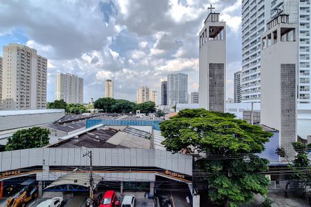 Vista da Varanda de kitnet/studio para alugar com 1 quarto, 45m² em Várzea da Barra Funda, São Paulo