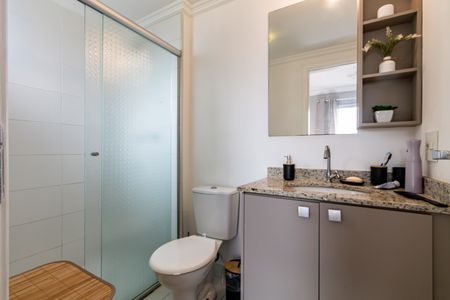Apartamento à venda com 75m², 3 quartos e 1 vagaSuite - Banheiro