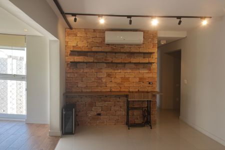 Sala de apartamento para alugar com 2 quartos, 111m² em Cond Porto Cidade, Santos
