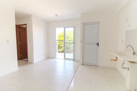 Sala/Cozinha de apartamento para alugar com 2 quartos, 44m² em Lageado, Ferraz de Vasconcelos