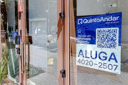 Studio para alugar com 25m², 1 quarto e sem vaga Studio para alugar com 25m², 1 quarto e sem vagaPlaca