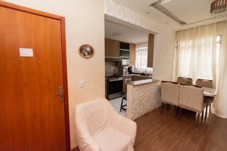 Sala de apartamento à venda com 3 quartos, 120m² em Diamante (barreiro), Belo Horizonte