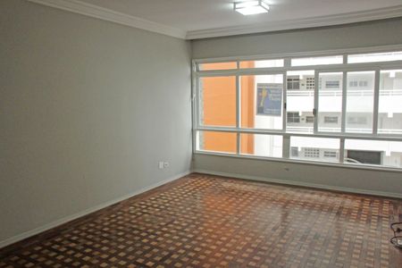 Sala de apartamento para alugar com 3 quartos, 148m² em Gonzaga, Santos