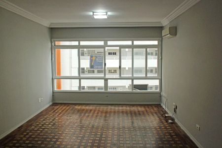 Sala de apartamento para alugar com 3 quartos, 148m² em Gonzaga, Santos