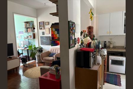Sala de apartamento para alugar com 1 quarto, 52m² em Glória, Rio de Janeiro