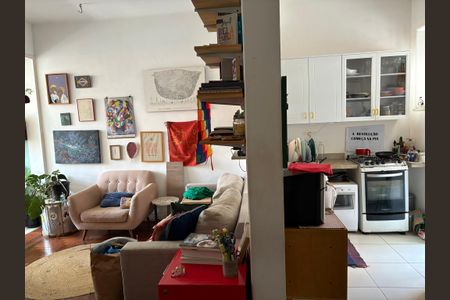 Sala de apartamento para alugar com 1 quarto, 52m² em Glória, Rio de Janeiro